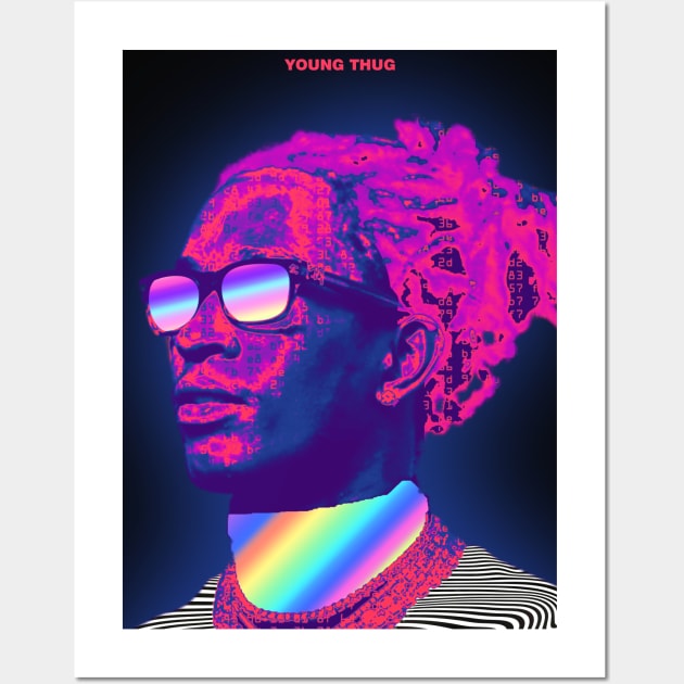 Young Thug Wall Art by mrcatguys